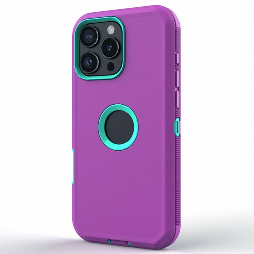 For iPhone 16 Pro Max/16+/16 Pro/16e/16 Shockproof Heavy Duty Phone Case Cover - Picture 83 of 87