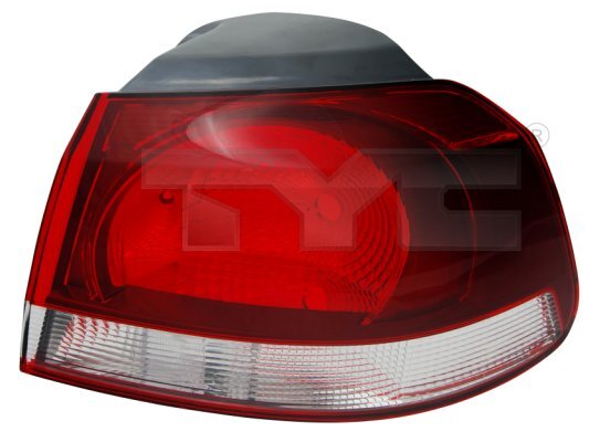 Left TYC 11-11434-11-2 Combination Rearlight for VW