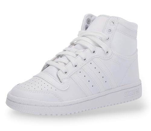 Adidas J white high top basketball shoe EE8052 Size 7--NWB-- #26-) - Picture 2 of 4