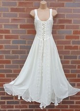 Plus Maxi Dress Sleeveless Corset Long Summer Lace up One Size 16/18,18,20,22