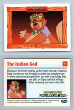 The Indian God #71 An American Tail Fievel Goes West 1991 Impel Trading Card