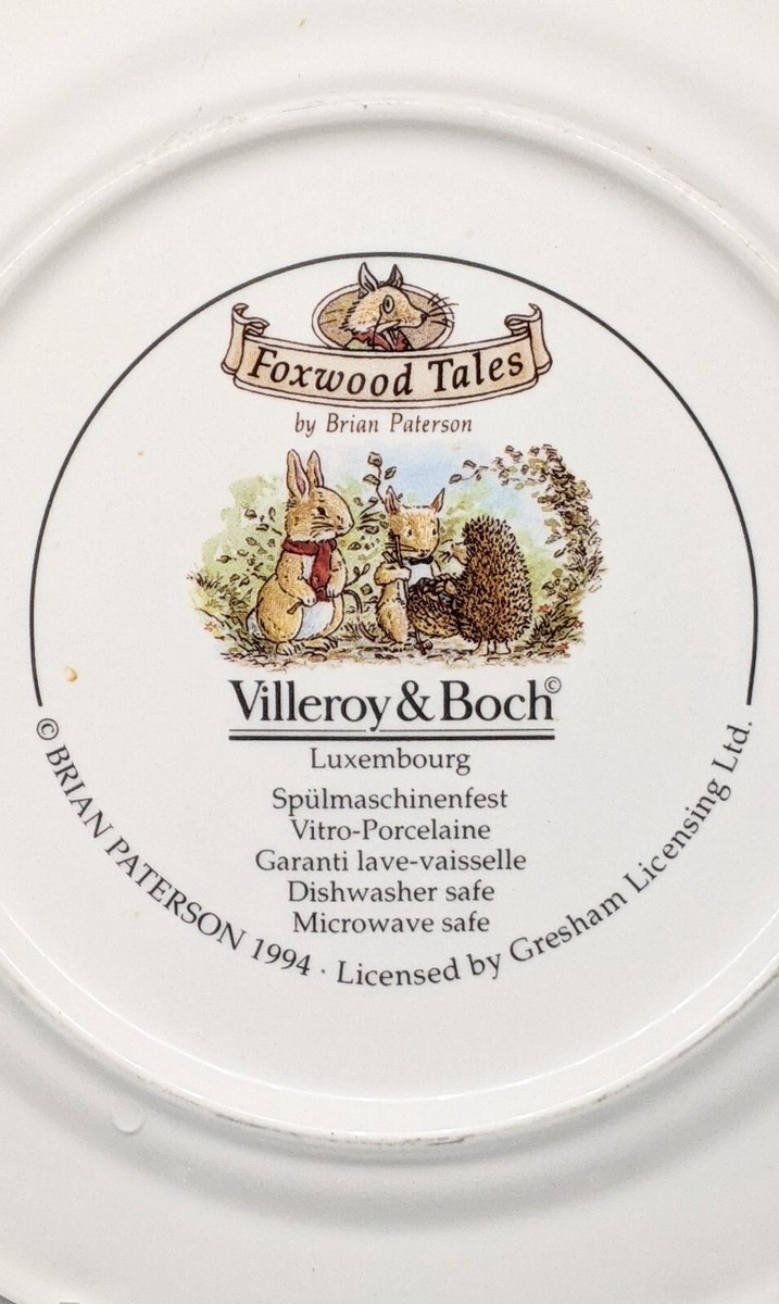 Villeroy & Boch FOXWOOD TALES Brian Paterson Dinner Salad Plates