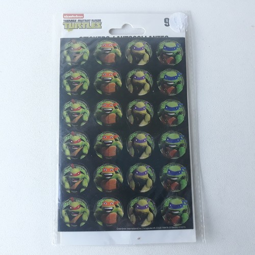 Nickelodeon Teenage Mutant Ninja Turtles TMNT Sticker Set 639277994783