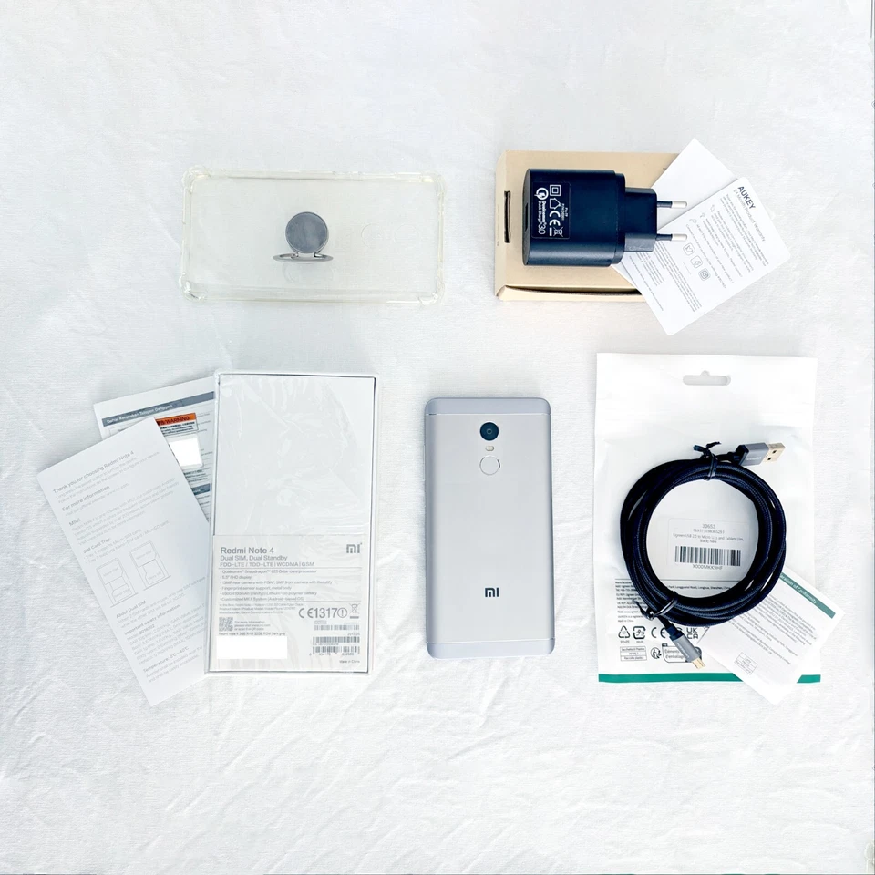 Xiaomi Redmi Note 4 Dual Sim 5.5" 3GB 32GB 4100 mAh 13Mp Versione Globale Grigio - Immagine 2 di 4