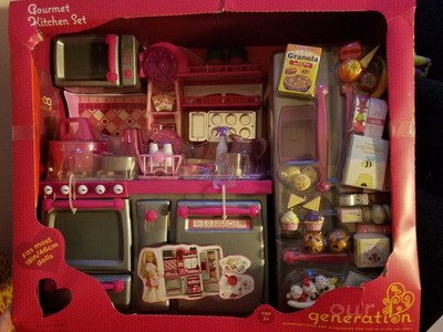 our generation kitchen set red