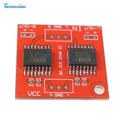 DRV134 Unbalanced to Balance Board Module need DC dual 5V-15V Power Supply