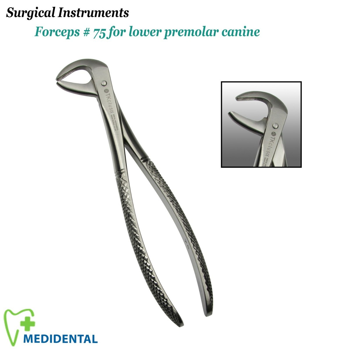 Daviers Chirurgicaux Pour Mâchoire Supérieure - Instruments D'Extraction Dentaire En Acier Inoxydable