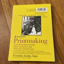 Strathmore Printmaking Paper Pad 5"X7" 40 Sheets