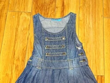 The Childrens Place Denim dress jumper skirt romper school NEW 4