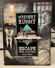 Mystery Rummy: Escape From Alcatraz Board Game (Complete, used once)