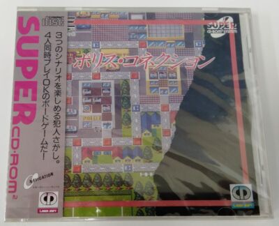 PC Engine CD-ROM2 olice Connection Japan Unopened 0368 SP