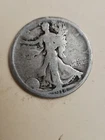 1918 S Walking Liberty Silver Half Dollar AG - G 50C JBT 101