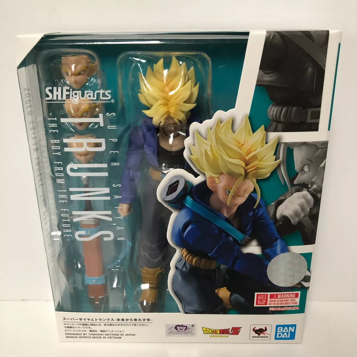 BANDAI Original Dragon Ball Super Sayajin Trunks