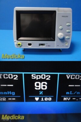2015 Philips NM3 Respiratory Profile Monitor W/O Module or Leads ~ 33055