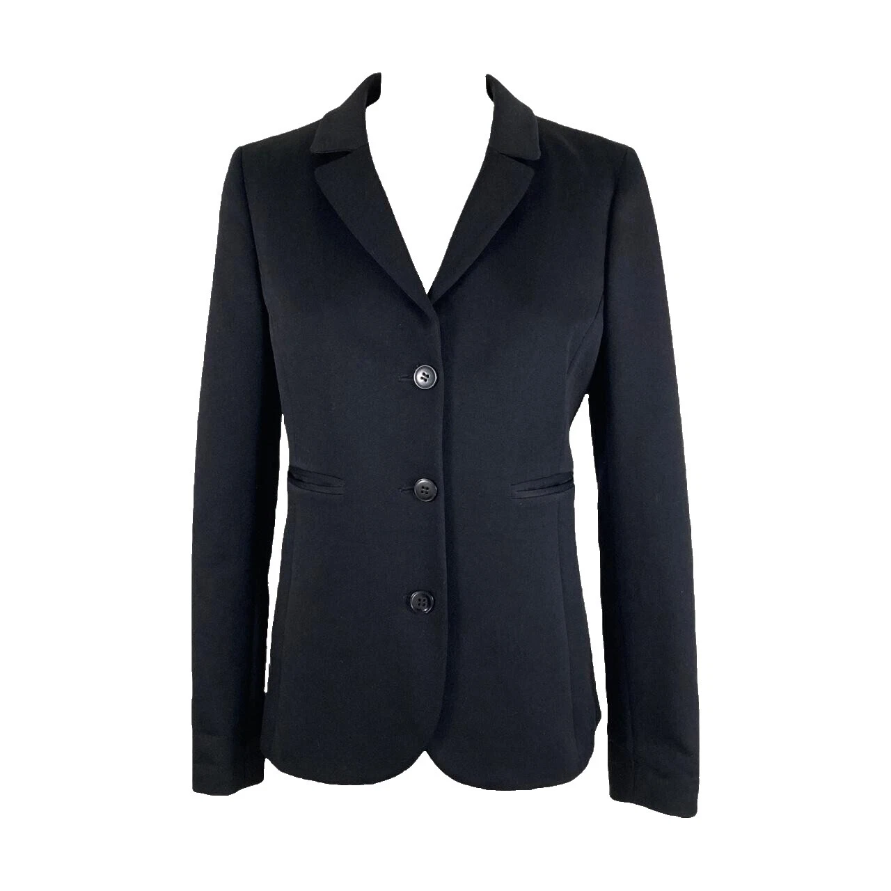 Abrigos sólido negro Miu Miu, chaquetas y chalecos para Mujeres