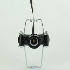 3 Light E-12 Base Phenolic Cluster with 1/8ips Bracket and 5in Wire Leads CLP103