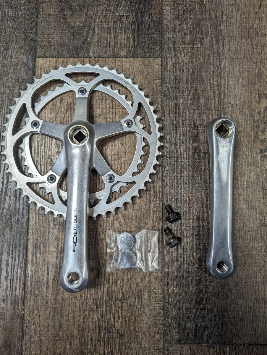 Shimano 105 FC-1050 Double Crankset, 170mm, 52/42t | eBay UK