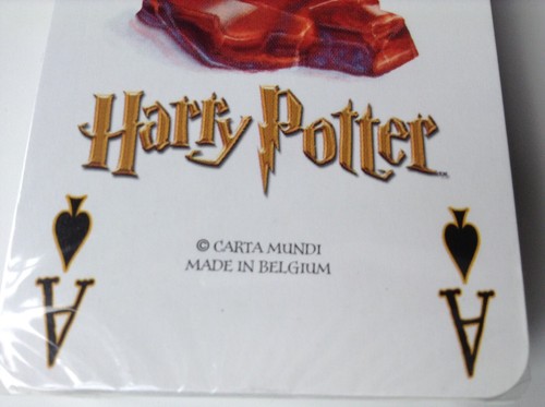 Very Rare HARRY POTTER PLAYING CARDS IN A MAGIC BOX sealed Carta Mundi Belgium - Picture 7 of 10