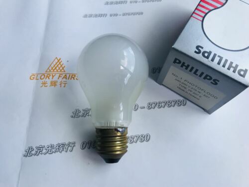 PHILIPS PF207E 240V 275W E27 Photoflood No 1 Lamp P1/1-ES Bowens Modelling Bulb - Afbeelding 1 van 3