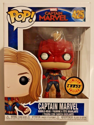 Figurine Pop Captain Marvel [Marvel] #425 pas cher : Captain Marvel