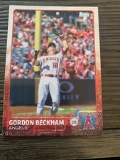 2015 Topps Series 1 Gordon Beckham #102 Los Angeles Angels