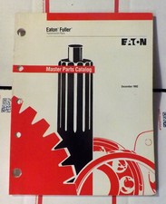 EATON FULLER TRANSMISSION MASTER PARTS CATALOG VINTAGE 1992 NICE USED