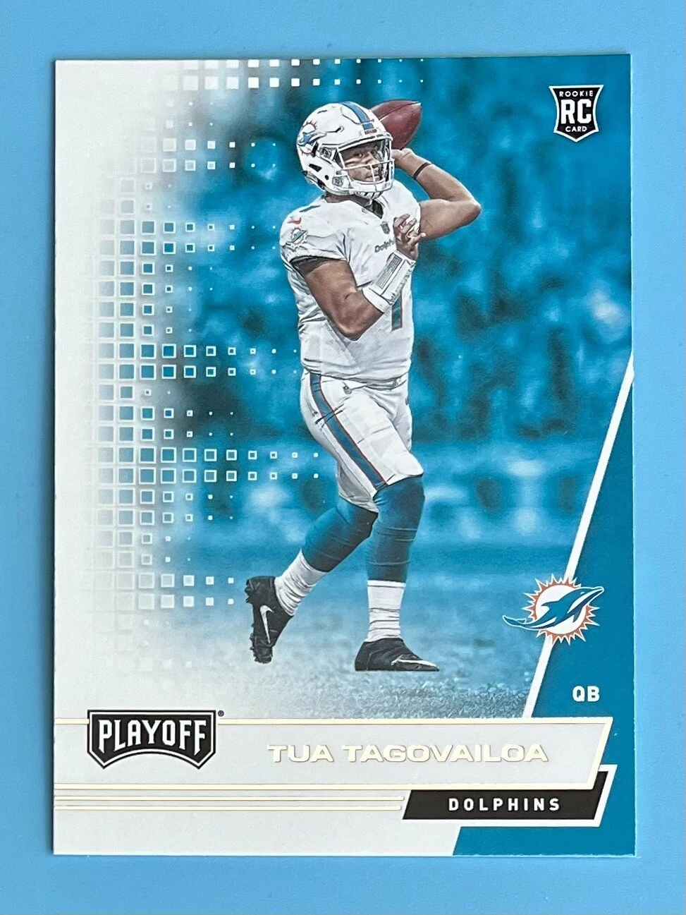TUA TAGOVAILOA 2020 Panini Playoff Base Rookie Card #202 MIAMI DOLPHINS RC
