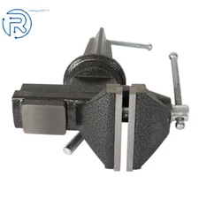 80mm Anvil Portable 360º Swivel Base Work Bench Table Top Vice Vise New