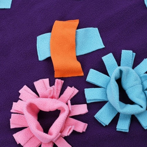Pet Dog Snuffle Mat Nose Smell Training Blanket Sniffing Pad Slow Feeding Bowl - Zdjęcie 6 z 8