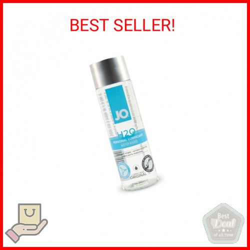 JO Original Water-Based Personal Lubricant, Lube for Men, Women and Couples, 8 F