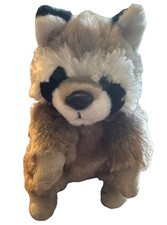 Wild Republic Raccoon Plush Stuffed Animal Toy 7 VG