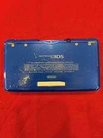 Nintendo 3DS Cobalt Blue Handheld System CTR-001 US NTSC Version, Working