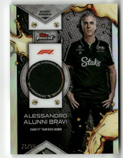 Topps 2024 Finest Formula 1 No F1R-ALU Alessandro Alunni Bravi Patch 25/99