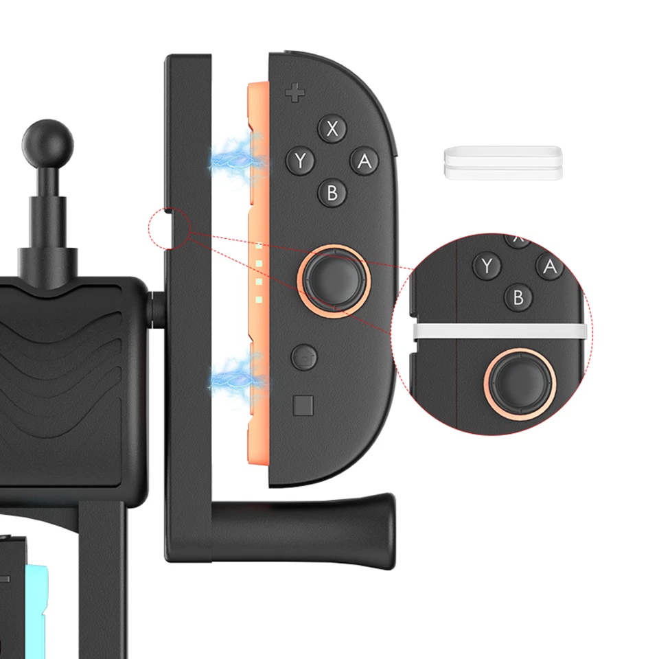 Fishing Rod for Switch 2 for Joy-Con Fishing Game Accessories ABS Controller - Image 3 of 4