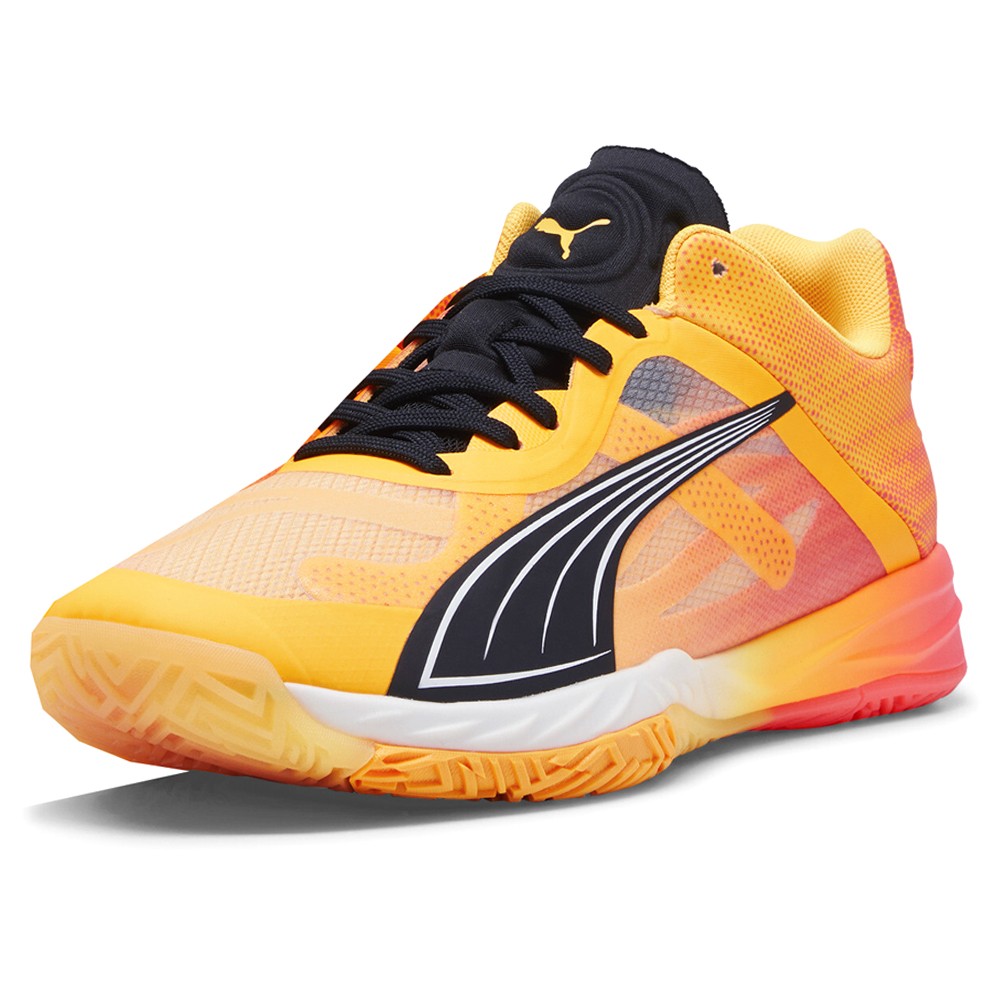 Puma Nitro ドッジボールシューズ ブラック/オレンジ/ピンク Puma Nitro ドッジボールシューズ ブラック/オレンジ/ピンク