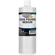 16oz Non-Toxic Gloss Medium for Acrylic Pouring - Ideal for Artists & Creatives
