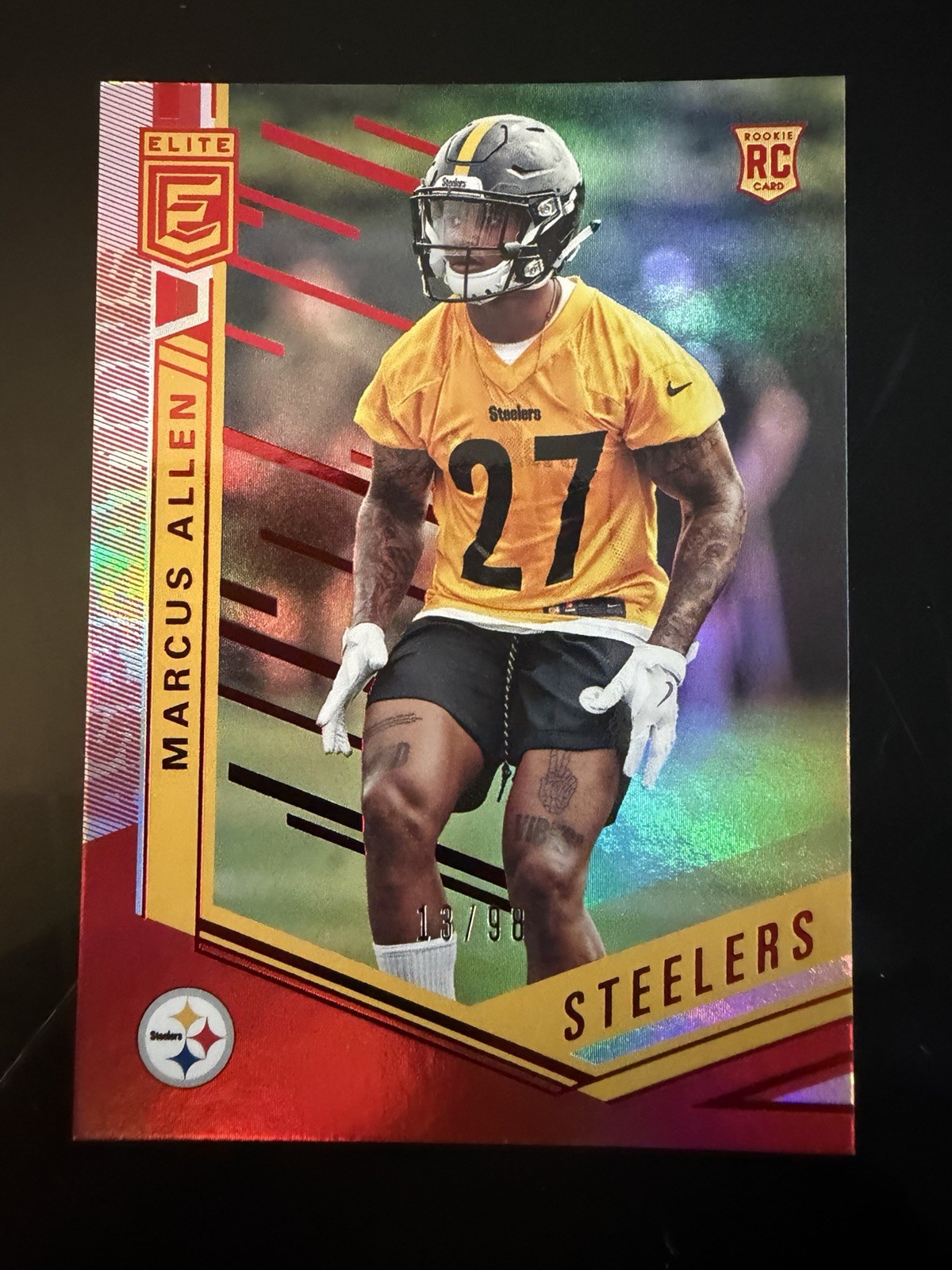 Marcus Allen Panini Donruss Elite #136 Aspirations