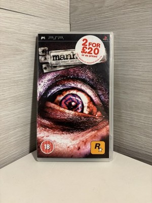 Manhunt 2 Sony PSP 2007 gebraucht voll funktionsfähig mit Handbuch