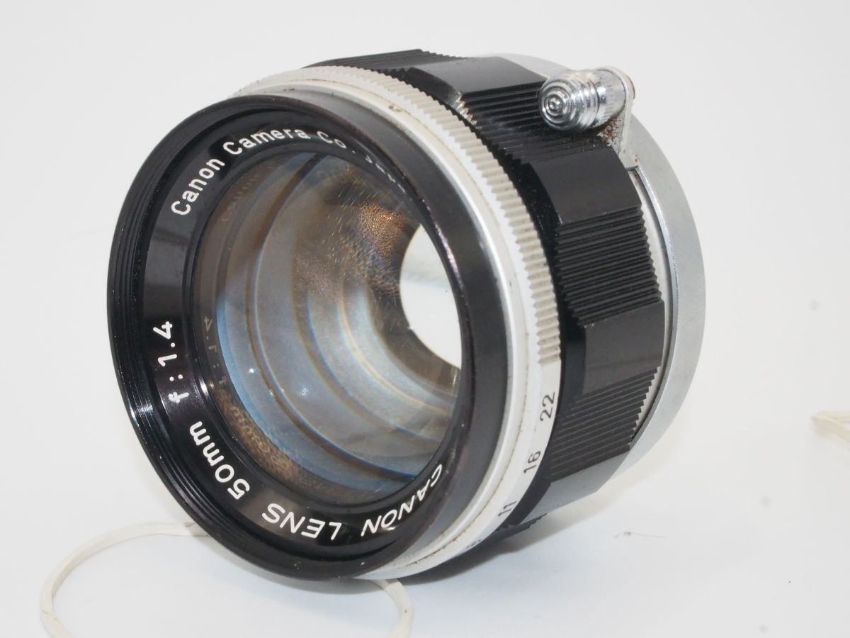 CANON LENS 50mm F1.4 L39マウントLEICA#230528 52 Quality Complete Canon Lens 50Mm F1.4 Leica L Mount L39