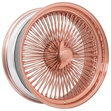 20x8 La Wire Wheels Standard 150-spoke Straight Lace Rose Gold Rims 4pcs Z1 20x8 La Wire Wheels Standard 150-spoke Straight Lace Rose Gold Rims 4pcs Z1