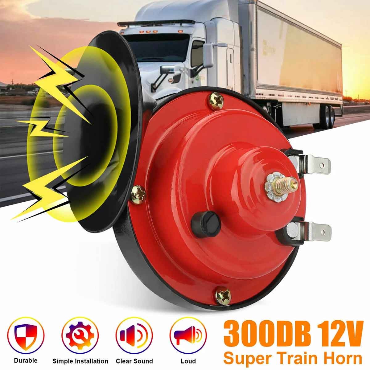 300DB high volume speaker suitable for cars, trucks, boats, 