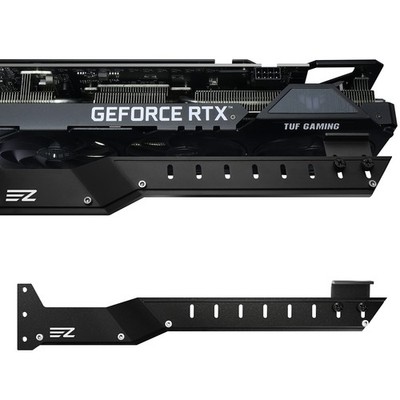 EZDIY-FAB GPU Holder Brace Graphics Card Support, Video Sag Black 