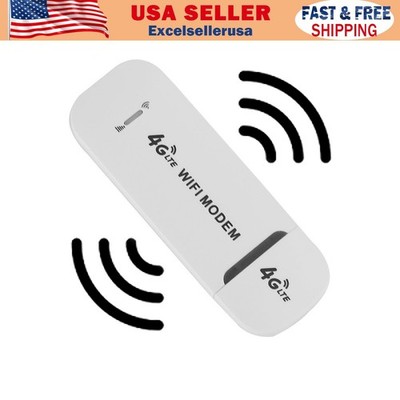 4G LTE Wireless Router WiFi Mobile Broadband ModemB Dongle Unlocked White