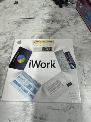 Apple iWork '08 Retail Install CD Full Version 8.0 (MA790Z/A) New Sealed