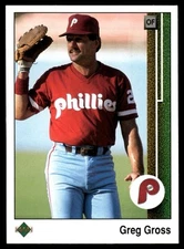 1989 Upper Deck #534 Greg Gross