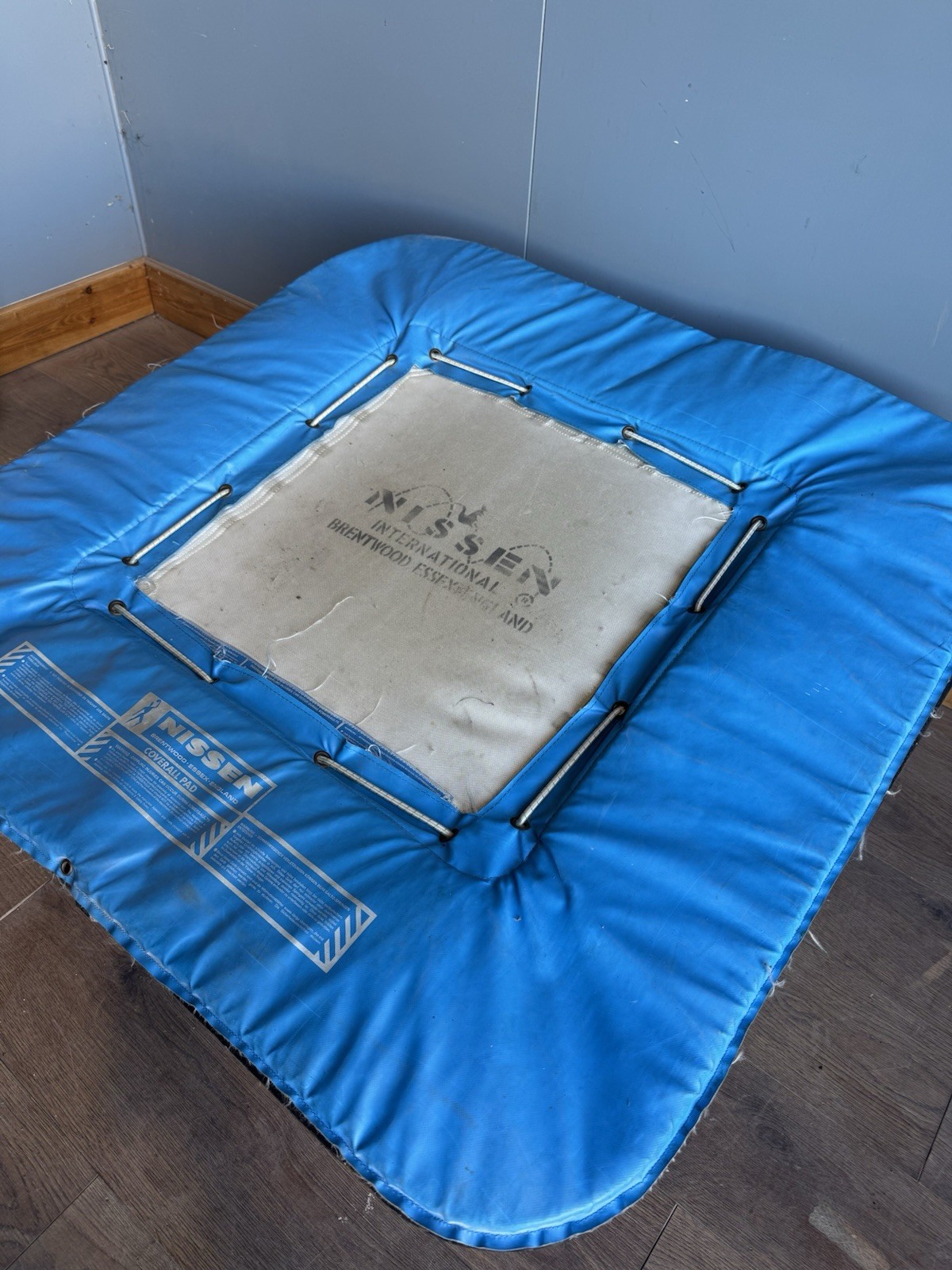 Vintage Nissen International Mini Trampoline Trampette Gymnastics Rebounder image 3