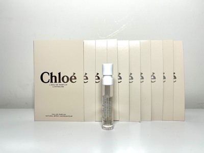 10 X Chloe L'eau De Parfum Lumineuse edp sample spray 1.2ml/0.04 oz each