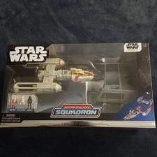 Star Wars Micro Galaxy Squadron Y-Wing vs TIE Bomber Battle Pack Deluxe Set New