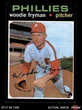 1971 Topps #414 Woodie Fryman Phillies 7 - NM