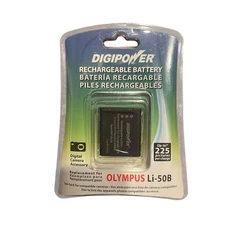 Digipower Replacement Digital Camera Battery for Olympus Li-50B Rechargeable